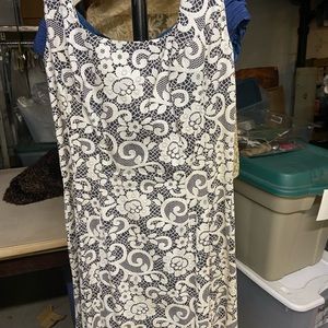 Vintage long dress  NOT lace